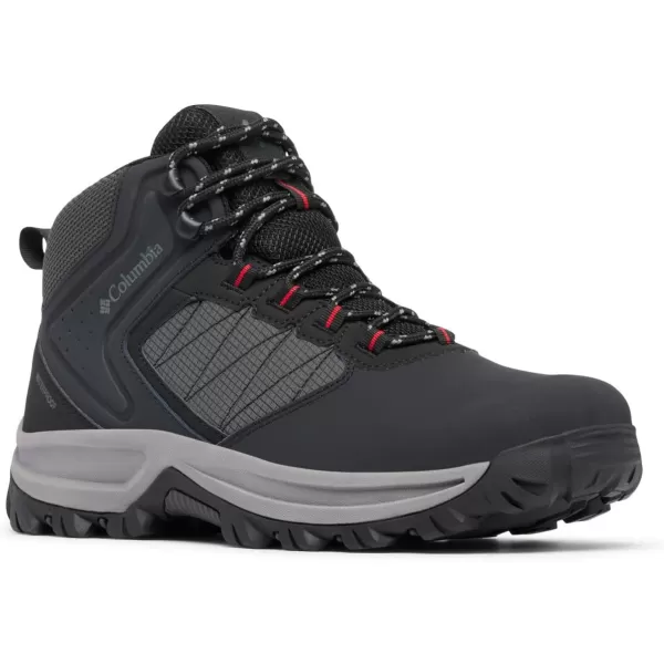 imageColumbia Mens Transverse Hike Waterproof ShoeBlackMountain Red