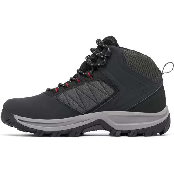 imageColumbia Mens Transverse Hike Waterproof ShoeBlackMountain Red