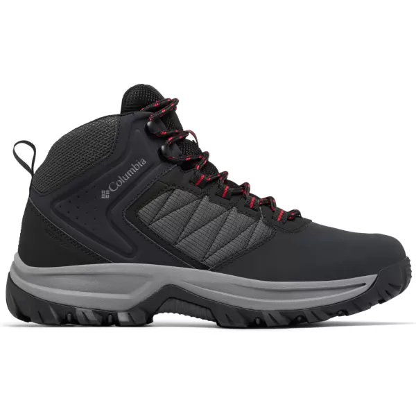 imageColumbia Mens Transverse Hike Waterproof ShoeBlackMountain Red