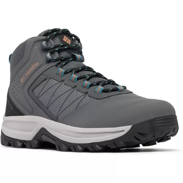imageColumbia Mens Transverse Hike Waterproof ShoeDark GreyCloudburst