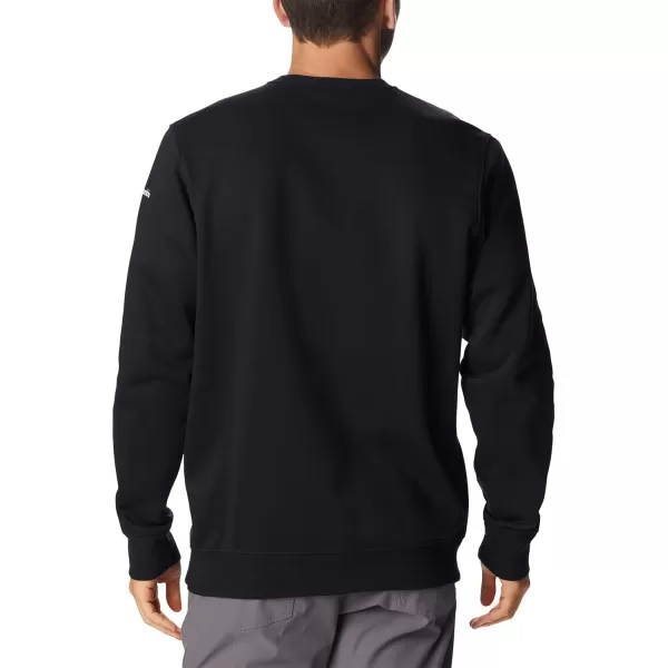 imageColumbia Mens Trek CrewBlackCsc Stacked Logo
