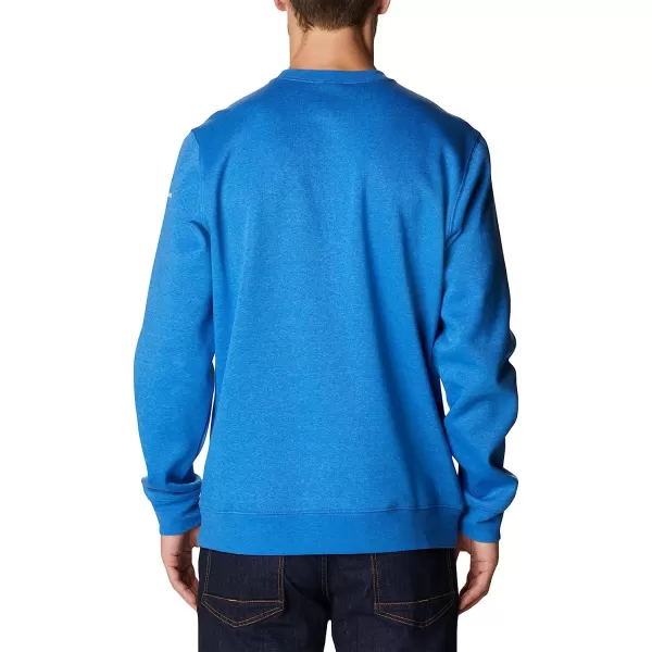imageColumbia Mens Trek CrewBright Indigo HeatherCsc Stacked Logo