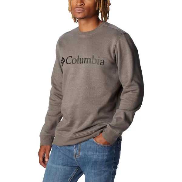 imageColumbia Mens Trek CrewCharcoal Heather Csc Branded Logo