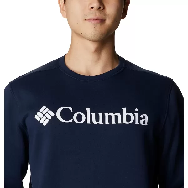 imageColumbia Mens Trek CrewCollegiate Navy Csc Branded Logo