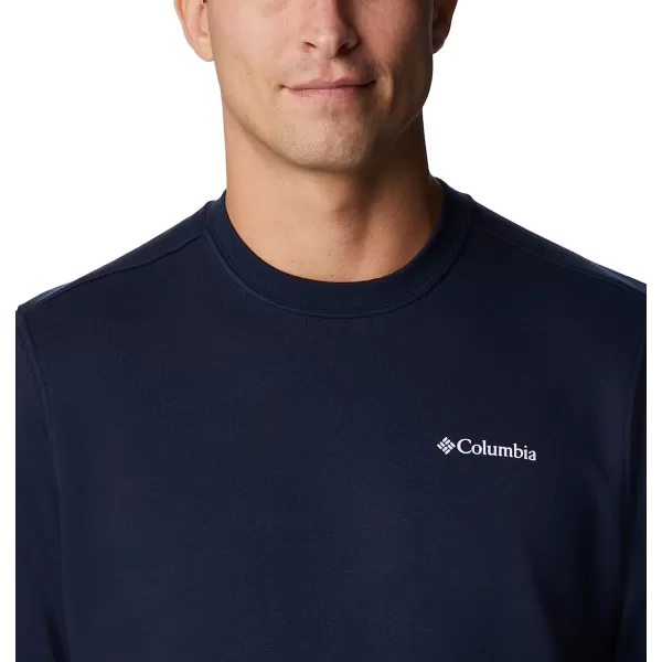 imageColumbia Mens Trek CrewCollegiate NavyCsc Sleeve Logo