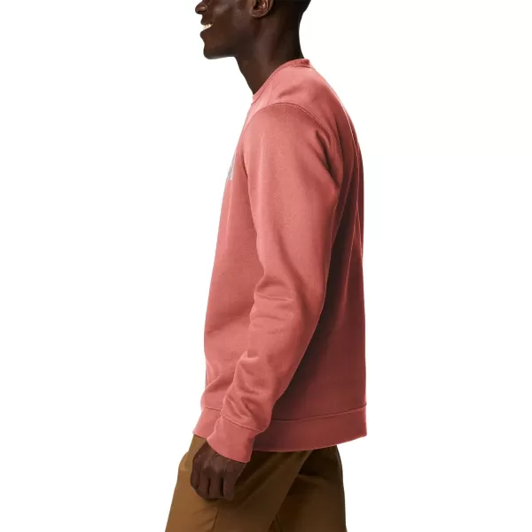 imageColumbia Mens Trek CrewDark CoralCsc Branded Logo