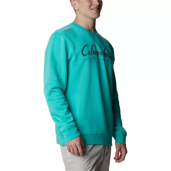 imageColumbia Mens Trek CrewElectric Turquoise