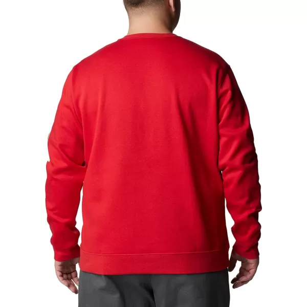 imageColumbia Mens Trek CrewMountain RedCsc Sleeve Logo