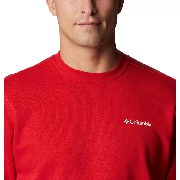 imageColumbia Mens Trek CrewMountain RedCsc Sleeve Logo