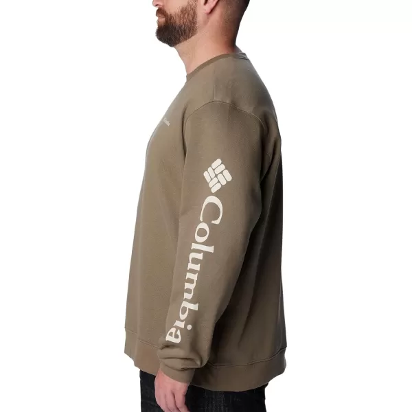 imageColumbia Mens Trek CrewStone Green Csc Sleeve Logo