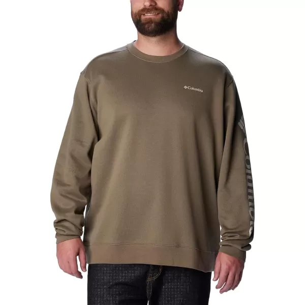 imageColumbia Mens Trek CrewStone Green Csc Sleeve Logo