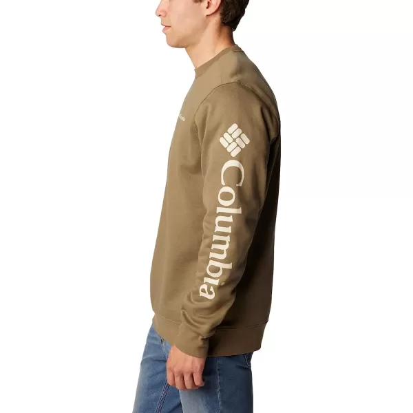 imageColumbia Mens Trek CrewStone Green Csc Sleeve Logo