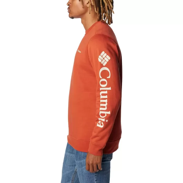 imageColumbia Mens Trek CrewWarp Red Csc Sleeve Logo