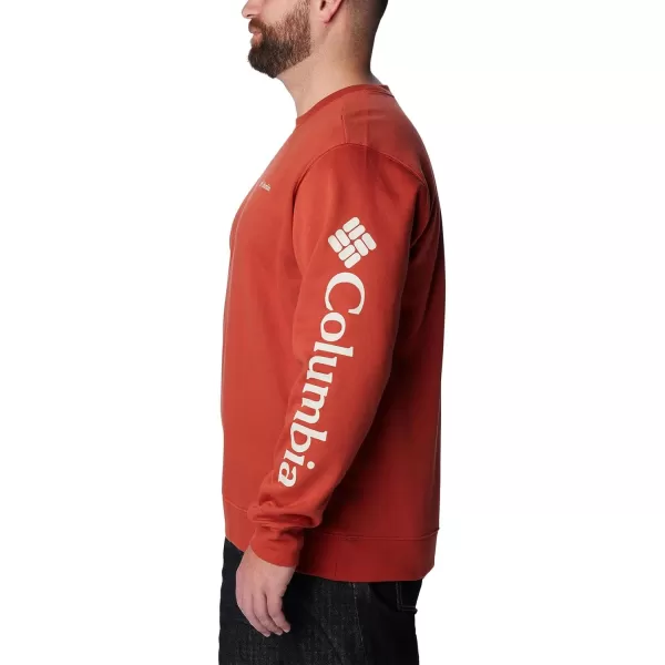imageColumbia Mens Trek CrewWarp Red Csc Sleeve Logo