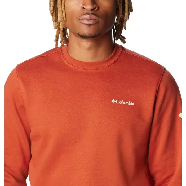 imageColumbia Mens Trek CrewWarp Red Csc Sleeve Logo