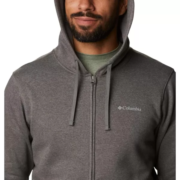 imageColumbia Mens Trek Full Zip HoodieCharcoal Heather