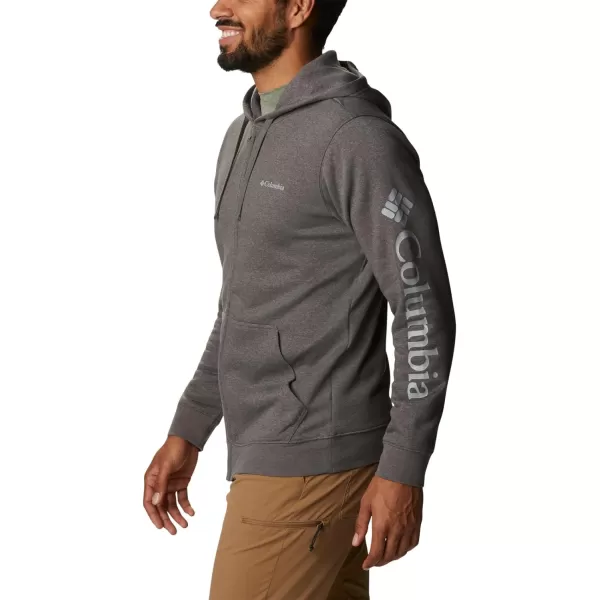 imageColumbia Mens Trek Full Zip HoodieCharcoal Heather