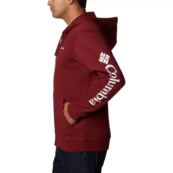 imageColumbia Mens Trek Full Zip HoodieRed Jasper