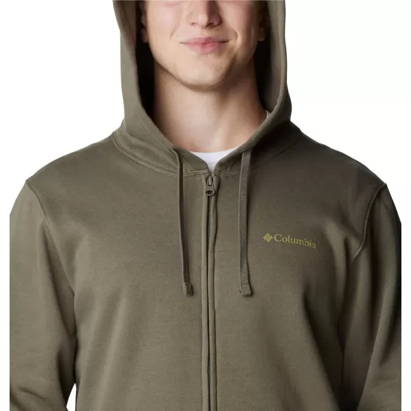 imageColumbia Mens Trek Full Zip HoodieStone Green