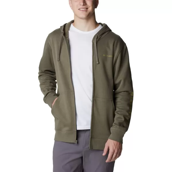 imageColumbia Mens Trek Full Zip HoodieStone Green
