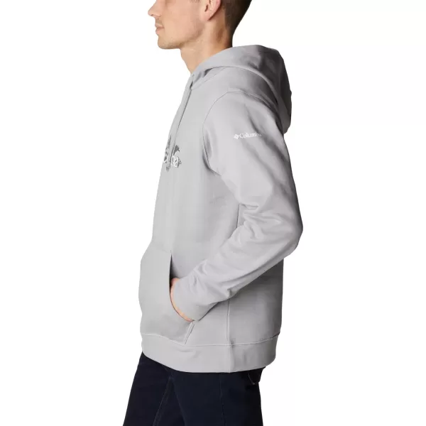 imageColumbia Mens Trek Graphic HoodieColumbia GreyNorthwoods Brand