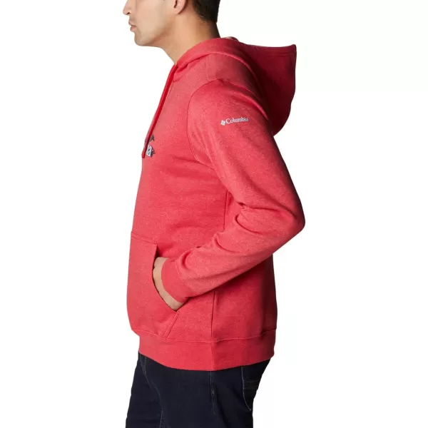 imageColumbia Mens Trek Graphic HoodieMountain Red HeatherNorthwoods Brand