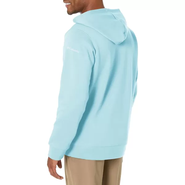 imageColumbia Mens Trek HoodieSky BlueCsc Arched Brand Logo