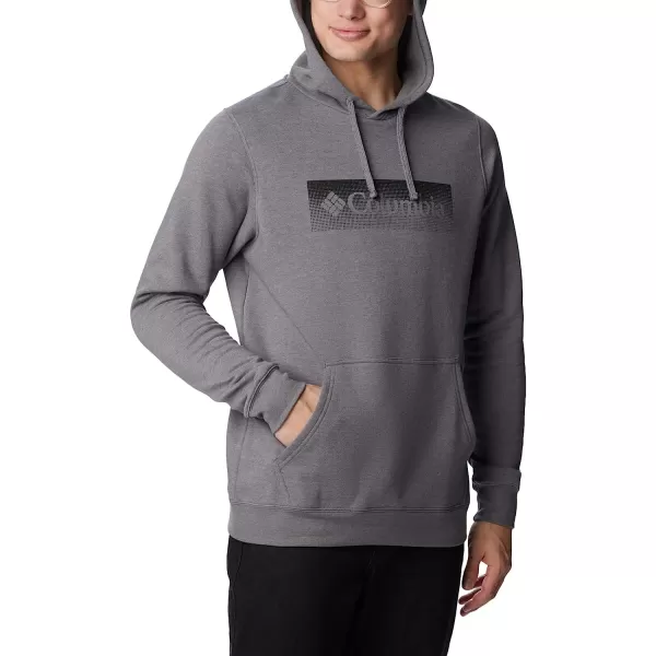 imageColumbia Mens Trek Ii HoodieCity Grey HeatherFramed Halftone Graphic