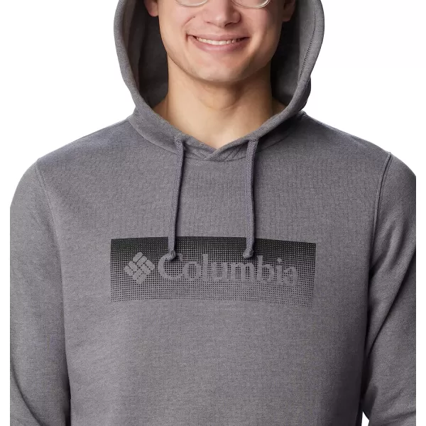 imageColumbia Mens Trek Ii HoodieCity Grey HeatherFramed Halftone Graphic