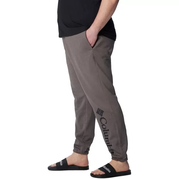 imageColumbia Mens Trek JoggerCharcoal Heather Vertical Logo