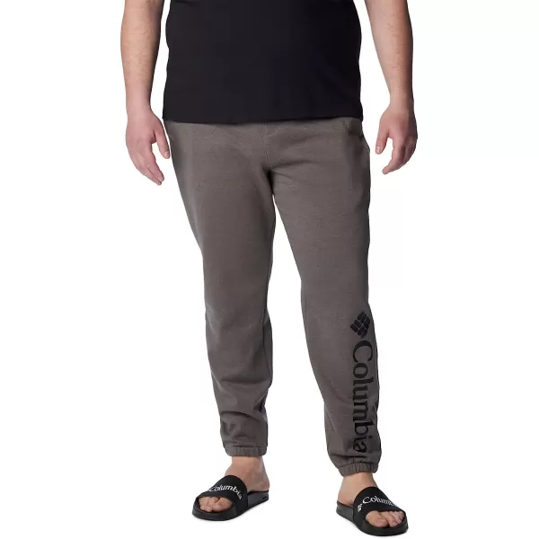 imageColumbia Mens Trek JoggerCharcoal Heather Vertical Logo
