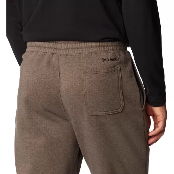 imageColumbia Mens Trek JoggerCharcoal Heather Vertical Logo