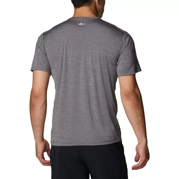 imageColumbia Mens Trinity Trail Graphic TeeCity Grey  Active Fit