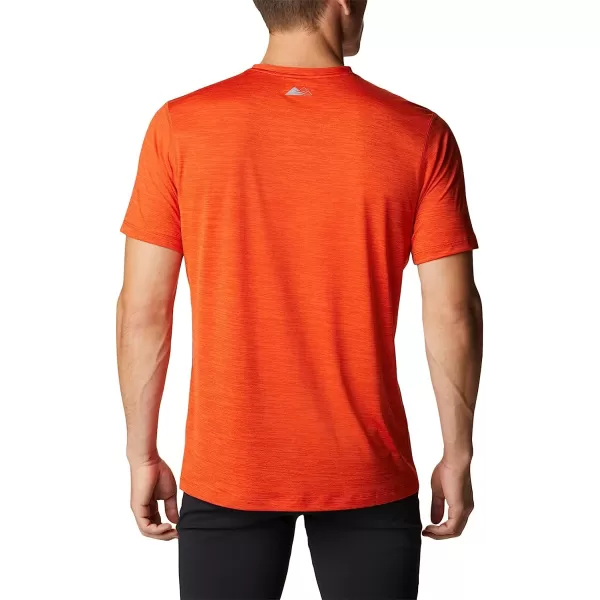 imageColumbia Mens Trinity Trail Graphic TeeRed Quartz