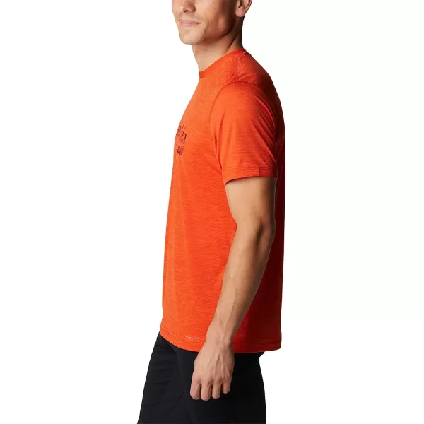 imageColumbia Mens Trinity Trail Graphic TeeRed Quartz