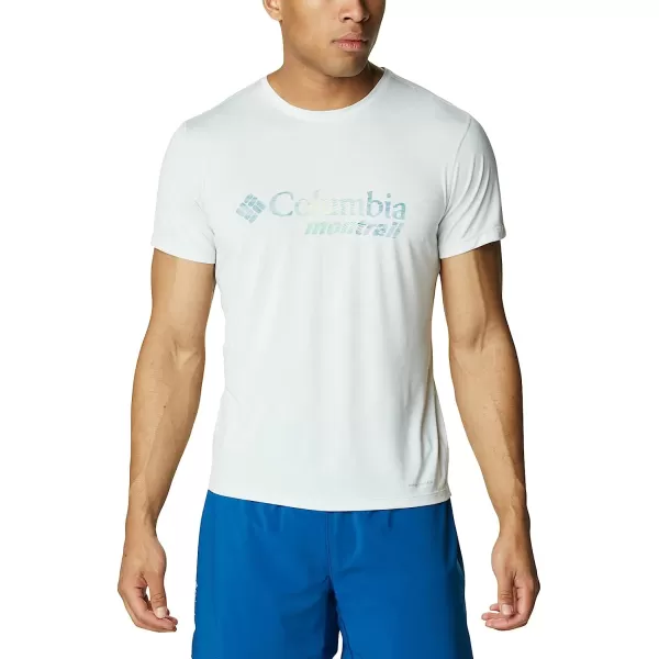 imageColumbia Mens Trinity Trail Graphic TeeWhite  Active Fit