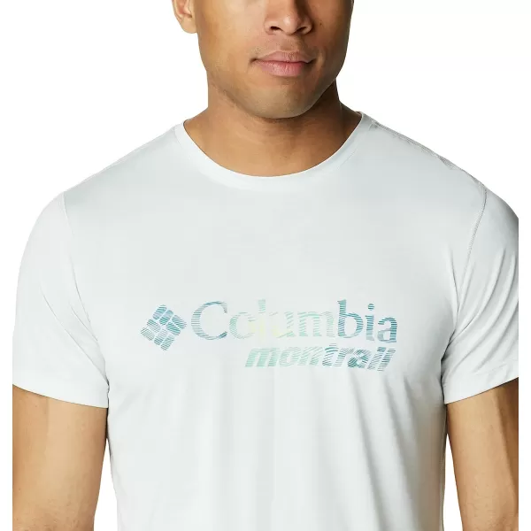 imageColumbia Mens Trinity Trail Graphic TeeWhite  Active Fit