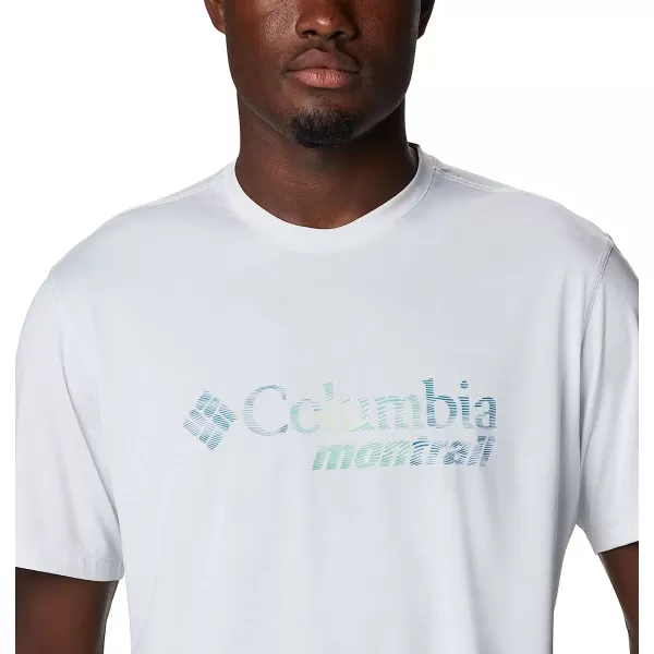imageColumbia Mens Trinity Trail Graphic TeeWhite  Active Fit