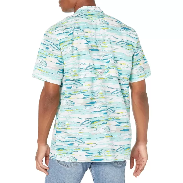 imageColumbia Mens Trollers Best Short Sleeve ShirtGulf Stream Flatout Print