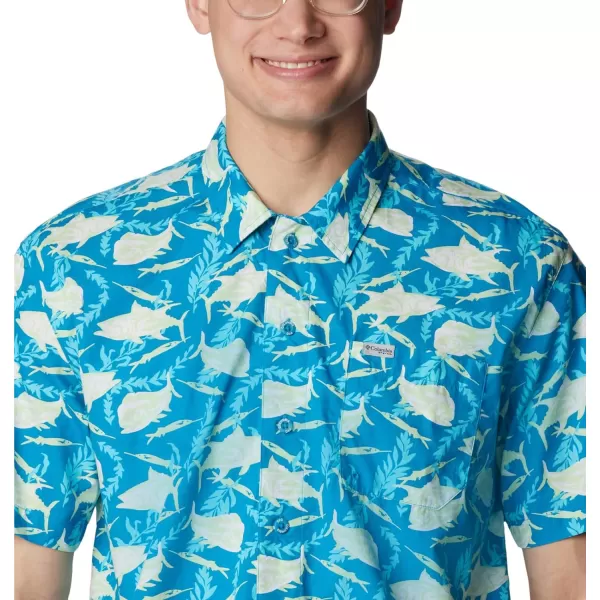 imageColumbia Mens Trollers Best Short Sleeve ShirtPool Ballybait Print