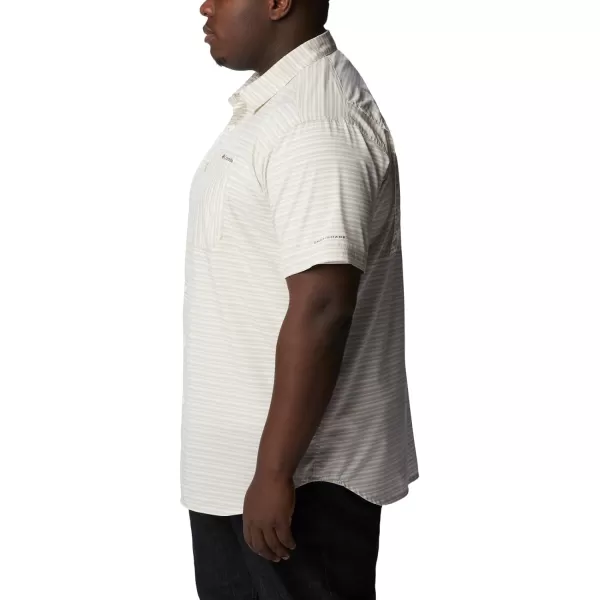 imageColumbia Mens Twisted Creek Iii Short SleeveAncient Fossil Basic Stripe