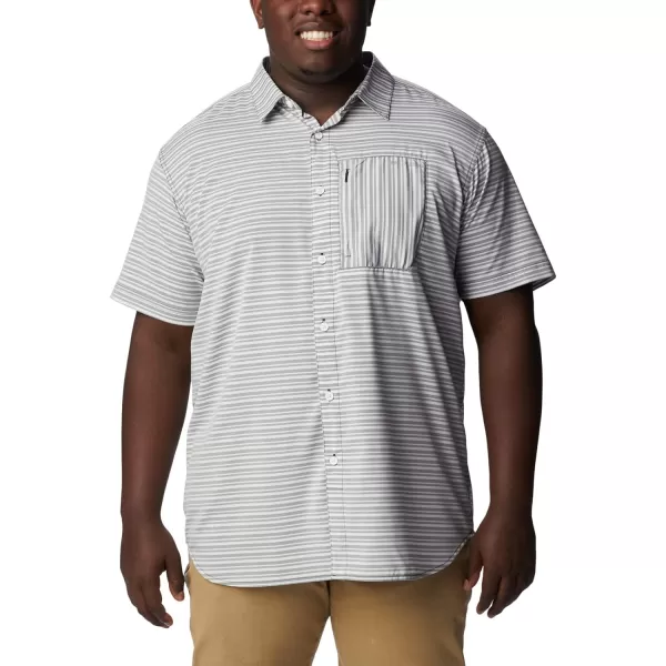 imageColumbia Mens Twisted Creek Iii Short SleeveBlackasic Stripe