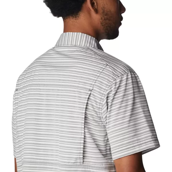 imageColumbia Mens Twisted Creek Iii Short SleeveBlackasic Stripe