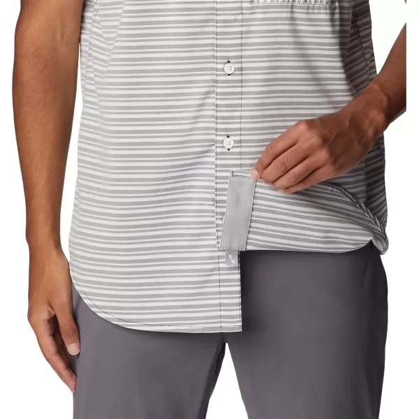 imageColumbia Mens Twisted Creek Iii Short SleeveBlackasic Stripe