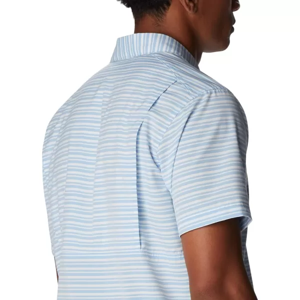 imageColumbia Mens Twisted Creek Iii Short SleeveJet Stream Basic Stripe