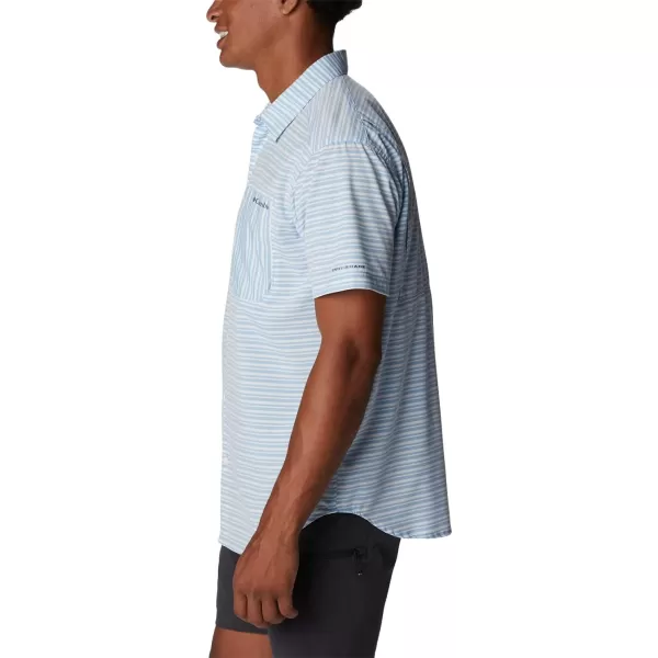 imageColumbia Mens Twisted Creek Iii Short SleeveJet Stream Basic Stripe