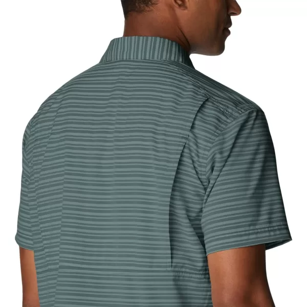 imageColumbia Mens Twisted Creek Iii Short SleeveMetal Basic Stripe