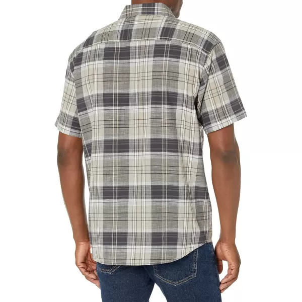 imageColumbia Mens Under Exposure Yarn Dye Short Sleeve ShirtCity Grey Madras