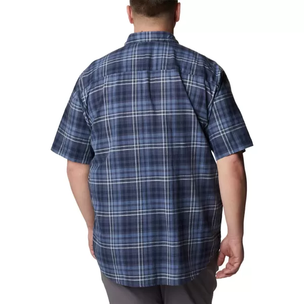imageColumbia Mens Under Exposure Yarn Dye Short Sleeve ShirtDark Mountain Madras Gingham