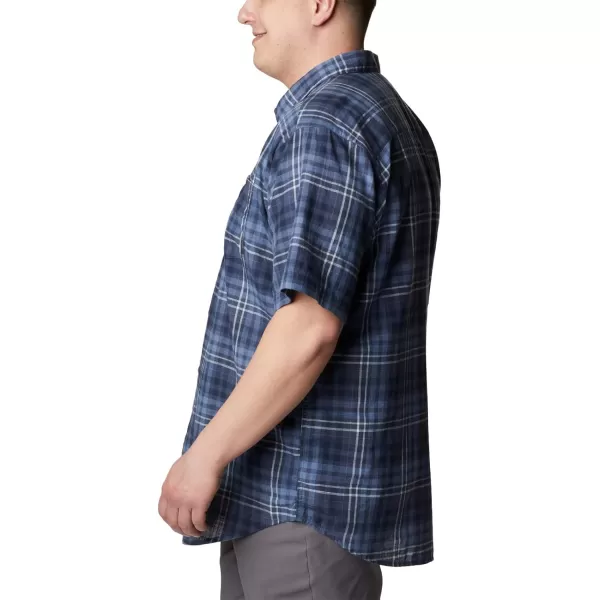 imageColumbia Mens Under Exposure Yarn Dye Short Sleeve ShirtDark Mountain Madras Gingham